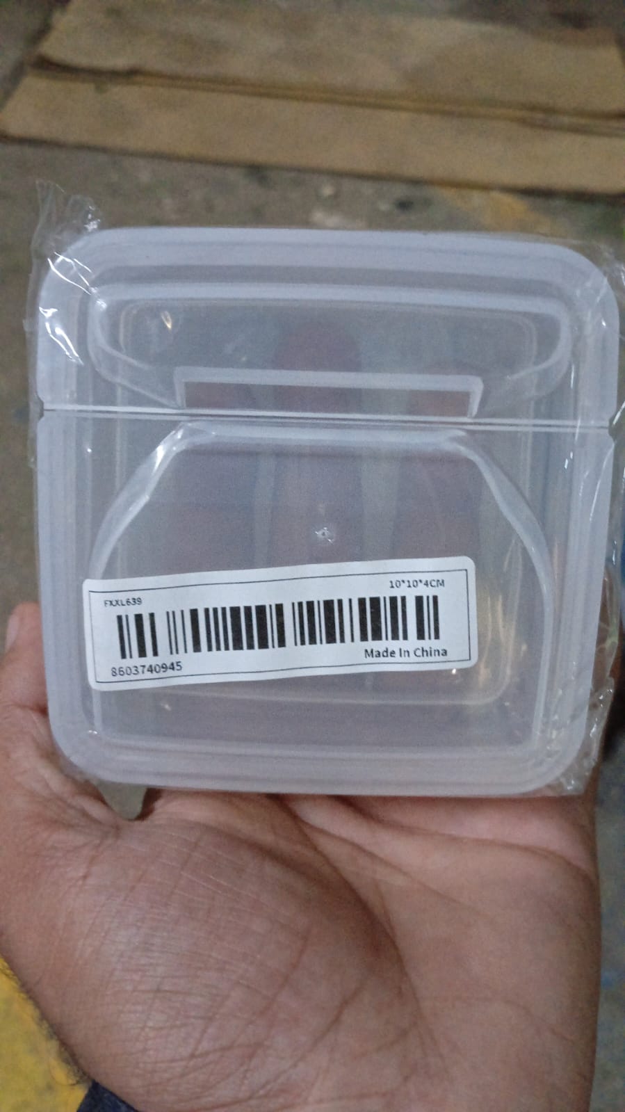 Transparent Storage Box Food Storage (1 Pc / 10×10 CM) Transparent Storage Box Food Storage (1 Pc / 10×10 CM)